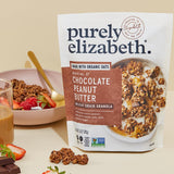 Purely Elizabeth, Chocolate Peanut Butter, Ancient Grain Granola, Gluten-Free, Non-GMO, 10 Ounce (Pack of 3)