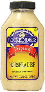 Bookbinder's Prepared Horseradish, 9.75 Ounce (Pack of 9)