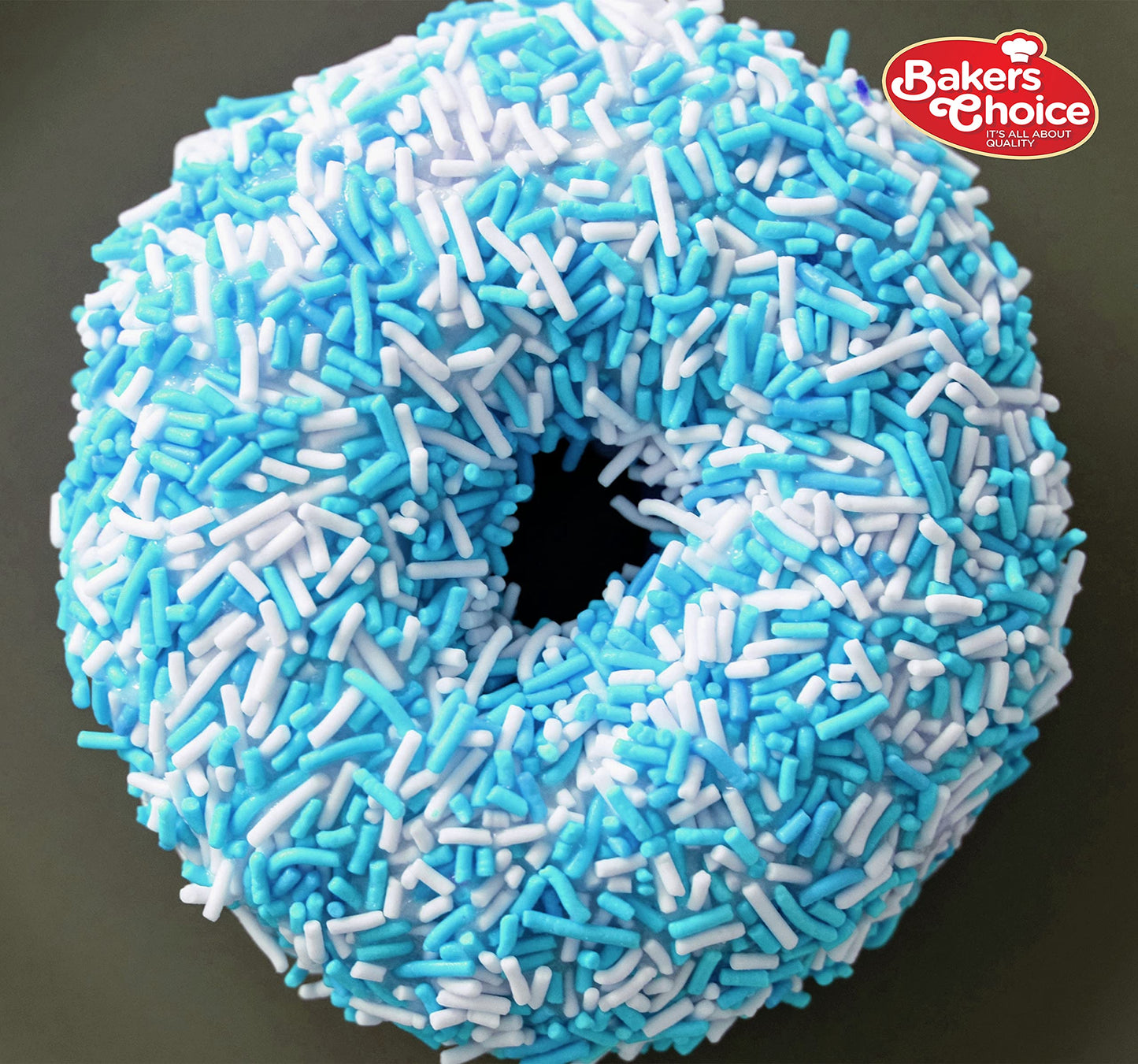 Baker’s Choice, Blue Sprinkles, Dairy-free, 2.8 oz