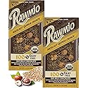 Rawmio Hazelnut Quinoa Crunch Bark - Crunchy Chocolate Bars with Dietary Fiber - Vegan Chocolate with Hazelnuts, Organic Quinoa, & Sea Salt - Decadent