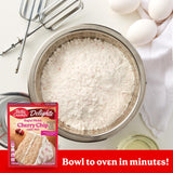 Betty Crocker Delights Super Moist Cherry Chip Cake Mix, 13.25 oz.