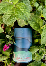 Red Rooster Tea Moroccan Mint - Gunpowder Green Tea with Peppermint, Spearmint & Marigold - 4oz Loose Leaf Canister - Makes ~36 Cups