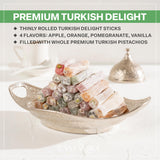 Eastanbul Turkish Delight, Turkish Delights Candy Assorted Flavor, 8.8oz