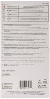Medline Accutouch Synthetic Exam Gloves Clear, Small, 100 Count