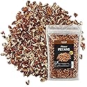 Raw Pecan Pieces 16oz (1lb) - Medium Chopped Pecans, American Grown, Batch Tested Peanut & Gluten Free, Non-GMO, No PPO, Unsalted Nuts for Baking