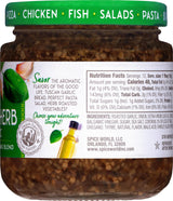 Spice World Garlic and Italian Herb Seasoning Blend - Ready-to-Use Seasonings for Cooking - 6.5oz Italian Seasoning Spice Adds Aromatic Flavor