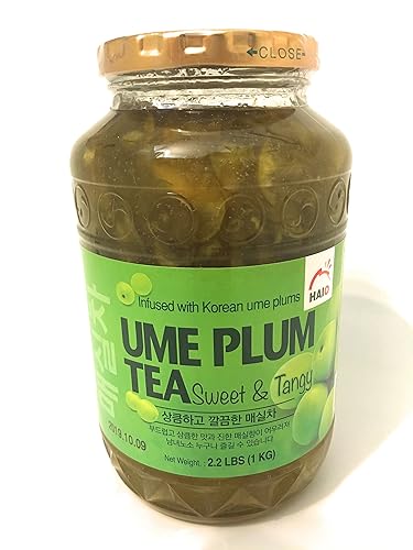 Haioreum Ume Plum Tea - Sweet and Tangy Infused With Korean Ume Plums - Product of Korea 2.2 lb (1 kg)