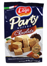 Gastone Lago Party Wafers Chocolate Cream Filling 8.82 oz, 250g (Pack of 2)