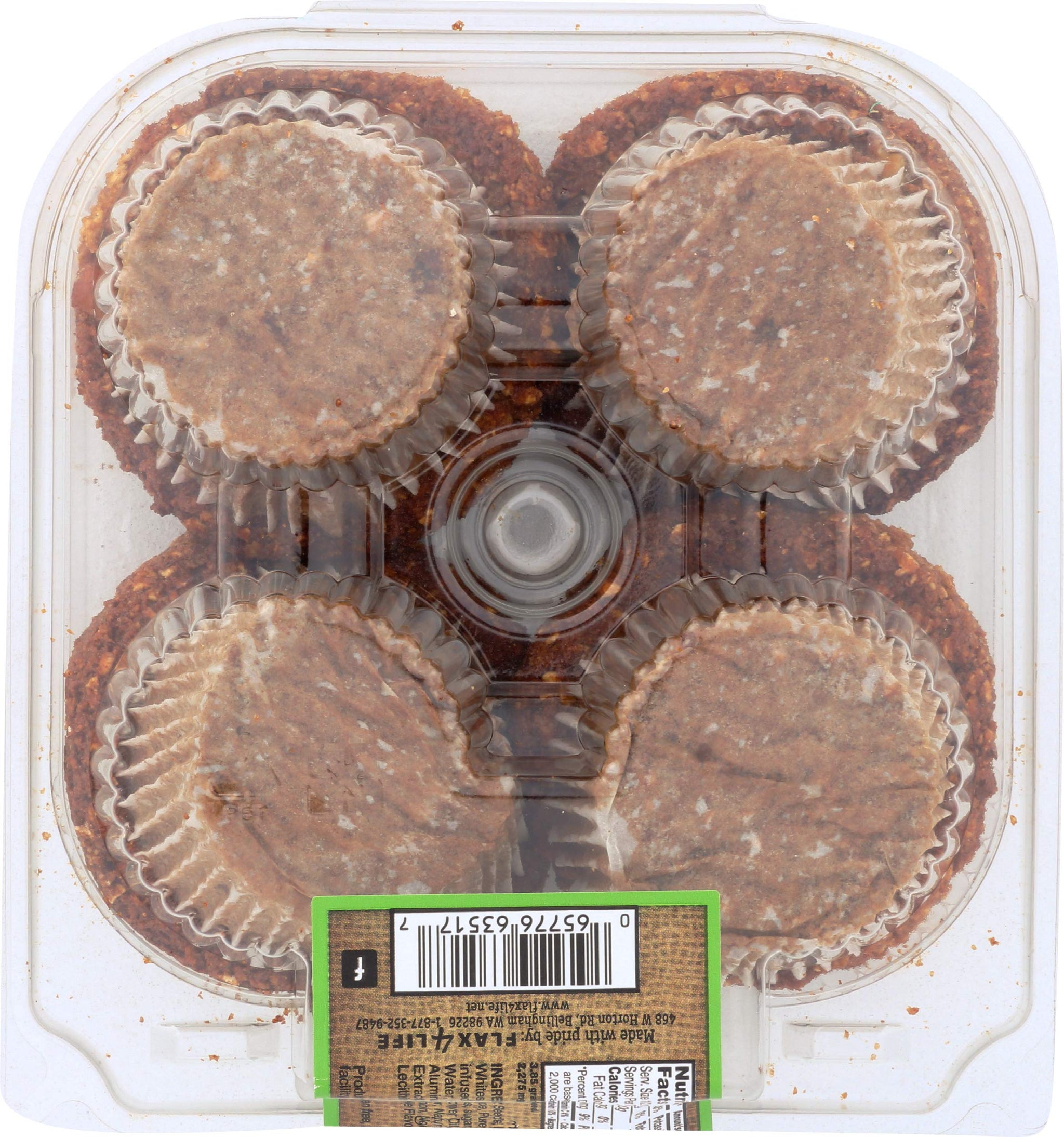 Flax4Life Apple Cinnamon Muffins, 14 oz (frozen)