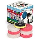 Non Scratch Soap Scum Removal Rotary MINI Scrub Pads 3 inch