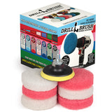 Non Scratch Soap Scum Removal Rotary MINI Scrub Pads 3 inch