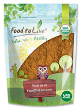 Food to Live Organic Cinnamon Powder, 4 Pounds - Cassia Variety, Non-GMO, Ground Raw Spice, Kosher, Vegan Superfood, Bulk, Keto Friendly, Great