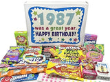 RETRO CANDY YUM ~ 1987 39th Birthday Gift Box Retro Nostalgic Candy Mix from Childhood for 39 Year Old Man or Woman Born 1987