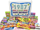 RETRO CANDY YUM ~ 1987 39th Birthday Gift Box Retro Nostalgic Candy Mix from Childhood for 39 Year Old Man or Woman Born 1987