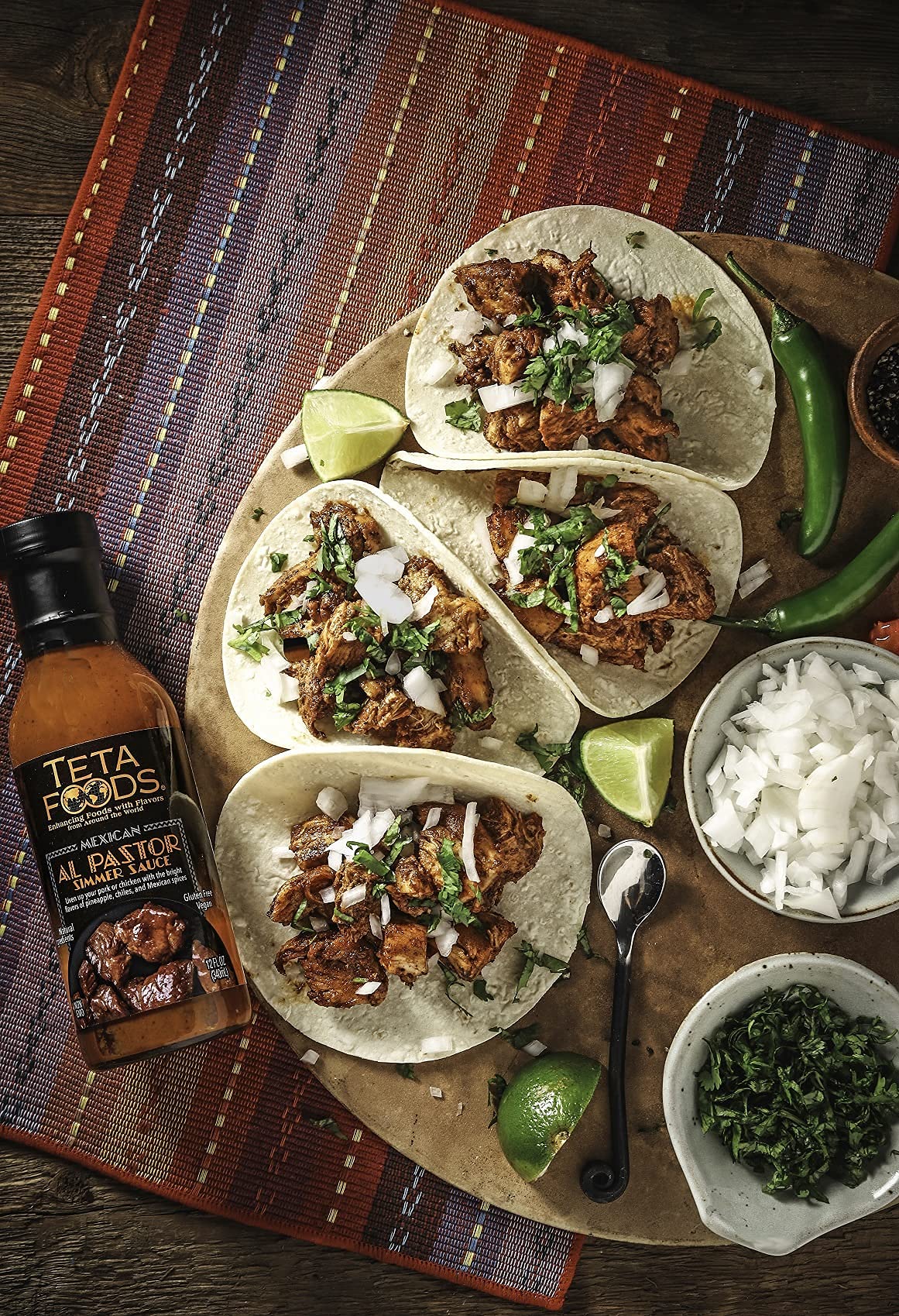 Al Pastor Taco Simmer Sauce12 oz (1)