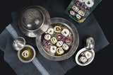 Malatya Pazari Assorted Turkish Delight Gift Box, Fruit Jelly Candy with Nuts, 4 Flavor Mix (Hazelnut, Pistachio, Blackberry, Chocolate), Sweet Treat