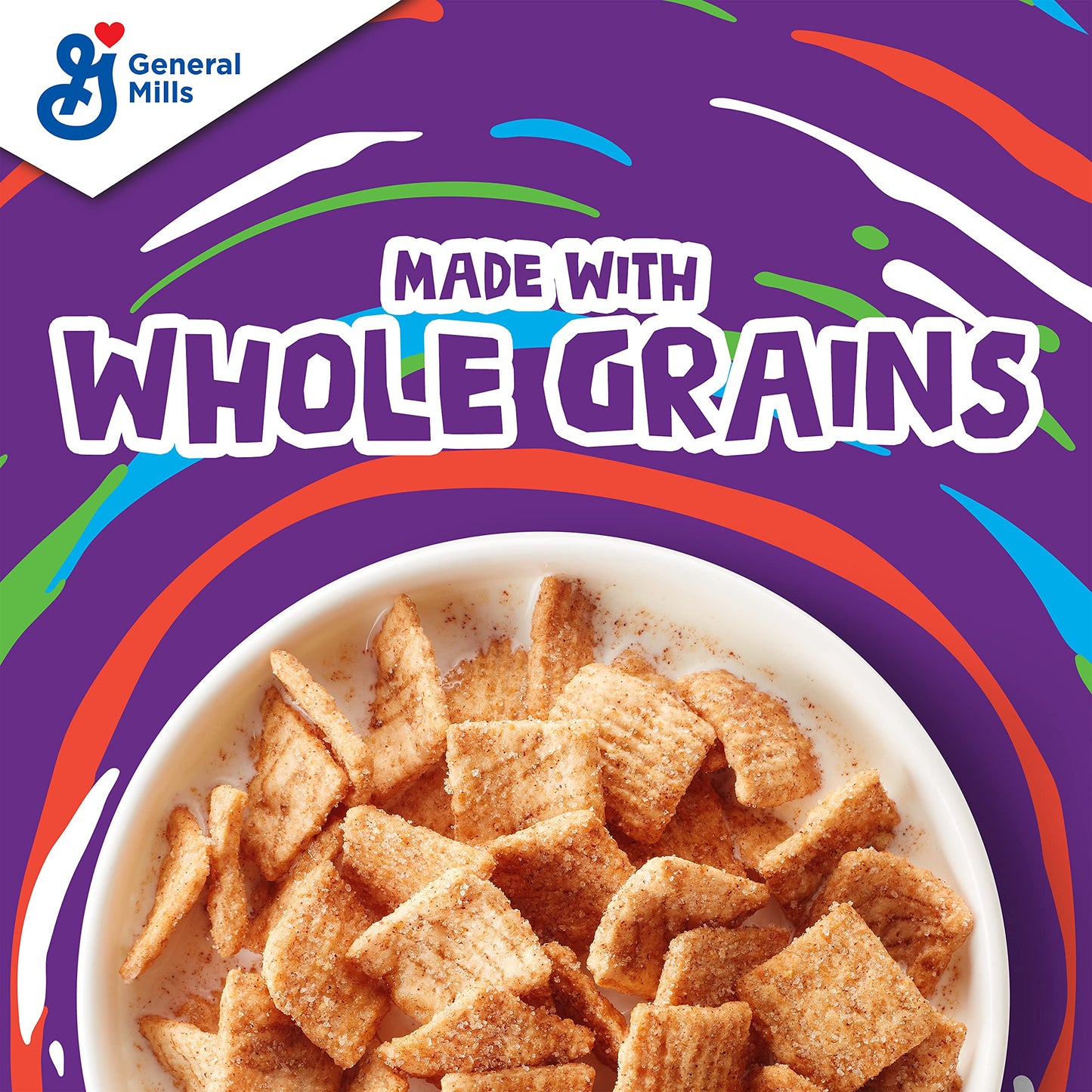 Cinnamon Toast Crunch Whole Grain Breakfast Cereal, Family Size, 19.3 oz