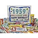 RETRO CANDY YUM ~ 1959 67th Birthday Gift Ideas Candy Assortment from Childhood - 67 Years Old Birthday Gifts for Men and Women Born 1959