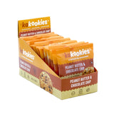 Kakookies A Cookie Re-Imagined, Peanut Butter (Box of 12 Cookies), Soft-Baked, Plant-Based, Dairy Free, Gluten Free, Vegan