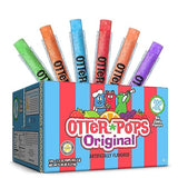 Otter Pops Freezer Ice Bars, Fat Free Ice Pops, Original Flavors (100 Count - 1.5 Oz)