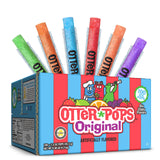 Otter Pops Freezer Ice Bars, Fat Free Ice Pops, Original Flavors (100 Count - 1.5 Oz)