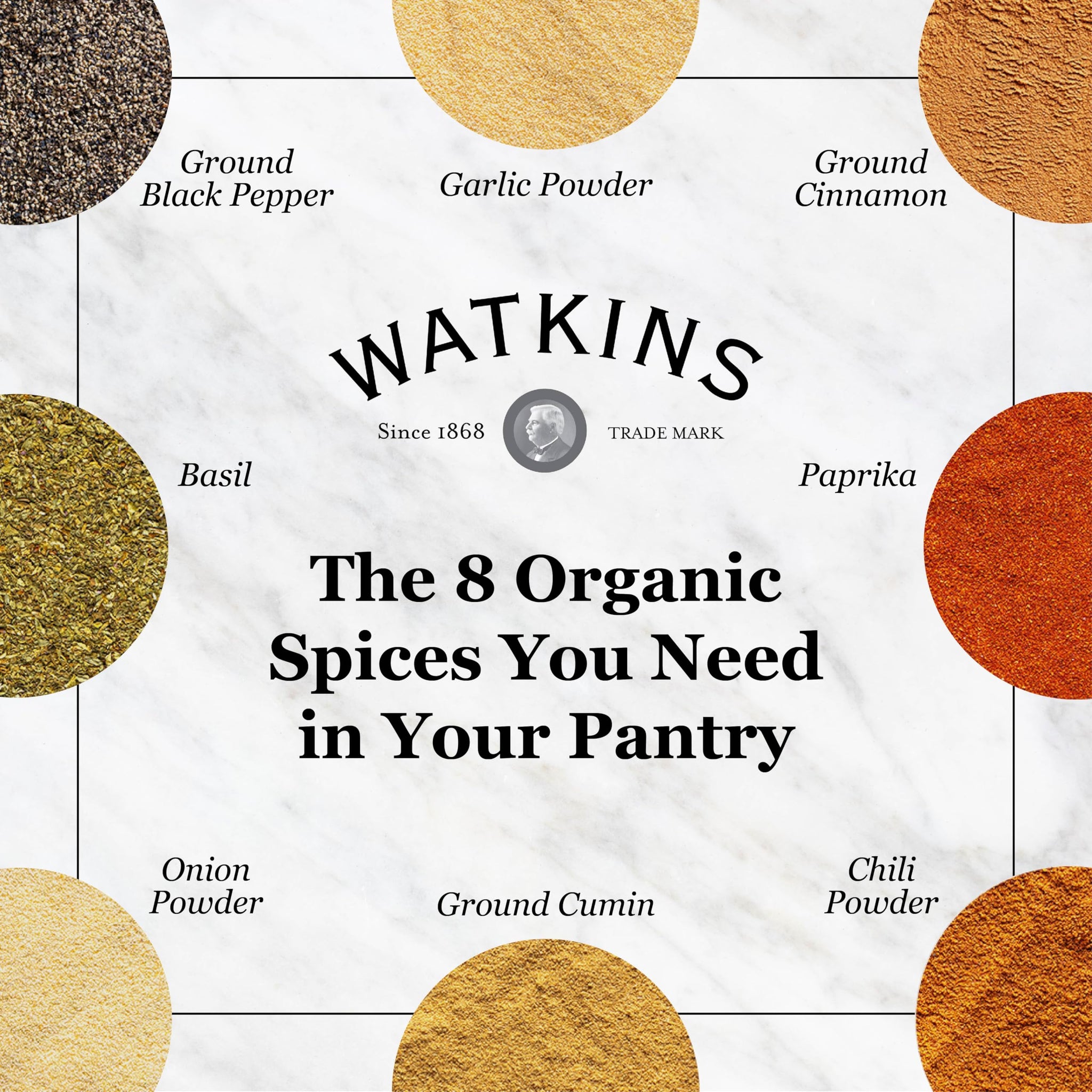 Watkins Gourmet Spice, Organic Basil, Bulk Food Service Size, 4.9 oz (Pack of 1)