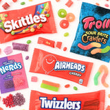 Assorted Candy Mix - 2 lbs, Individually Wrapped Mini Candies - Fruity, Chewy, Sour & Sweet - Bulk Candy for Parties, Halloween, Piñata, Goodie Bags
