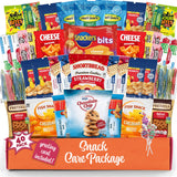 Snack Box Variety Pack (40 Count) - Chips, Cookies and Bars - Care Package for College Students, Finals Week, Office Snacks, Birthdays and Travel