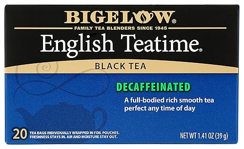 Bigelow Decaf English Teatime Tea Bags, 20 ct