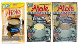 Klass Atole Variety Bundle, 1.52 oz (Pack of 9) Includes 3-Chocolate + 3-Vanilla + 3-Coconut Atole