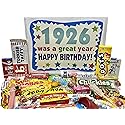RETRO CANDY YUM ~ 1926 100th Birthday Gift Box Retro Nostalgic Candy Mix for 100 Year Old Man or Woman Born 1926