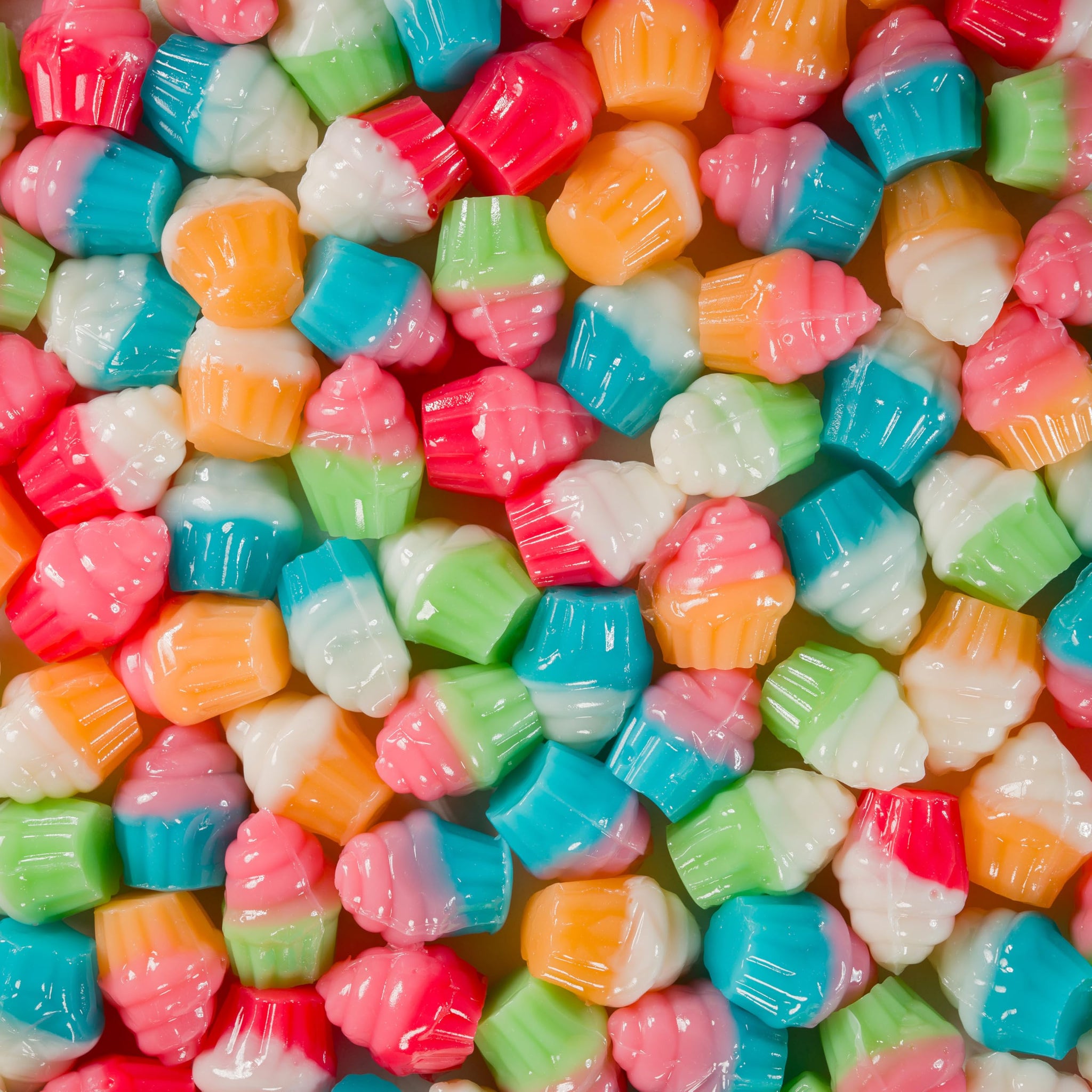 Smarty Stop Gummy 3D Cupcake Candy (1 Pound (Pack of 1))