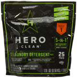 Hero Clean Laundry Detergent PACS, Scent 1, 25-Count