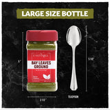 Eastanbul Ground Bay Leaves Powder, 4.94oz, Bay Leaf Powder, From Mediterranean, AKA Laurel Leaves, Hojas De Laurel Polvo Molido, Perfect For Soups