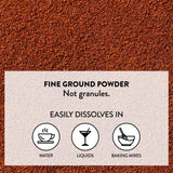 DeLallo Instant Espresso Powder, For Baking and Drinks,100% Dark Roast Coffee, Naturally Caffeinated, Kosher, Vegan, Non-GMO, Peanut Free, 1.94 oz