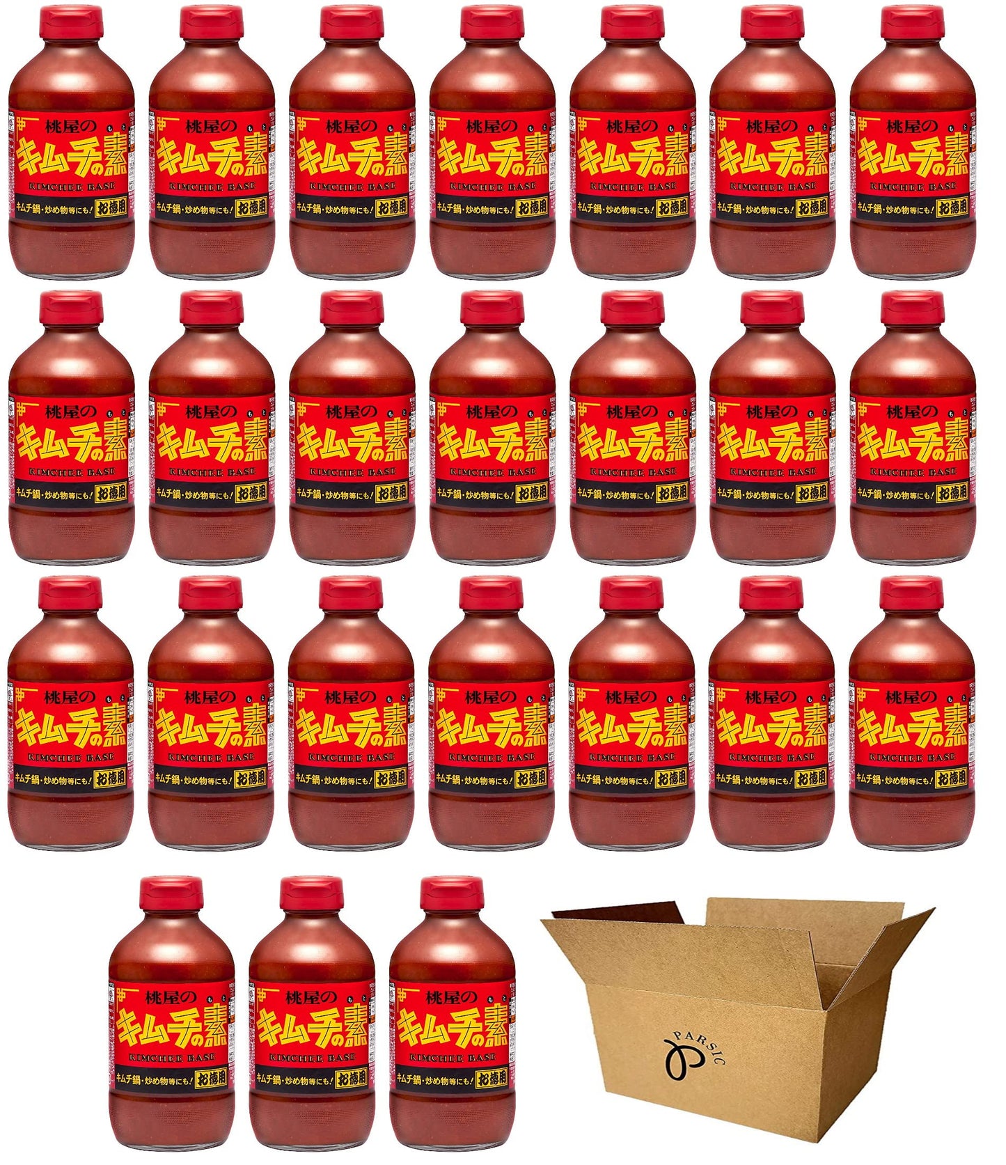 Momoya Kimchee Base, Multi- Pack, 15.87 Fl Oz Each (Pack of 24 (1 Case))