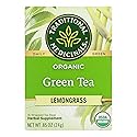 Traditional Medicinals Organic Green Tea Lemongrass, 16 ct