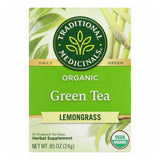 Traditional Medicinals Organic Green Tea Lemongrass, 16 ct