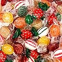 Old Fashioned Hard Candy Assortment - 2 Pound Bag - Hard Candy Individually Wrapped - Peppermint, Strawberry, Cinnamon, Butterscotch, and Fruit
