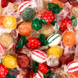 Old Fashioned Hard Candy Assortment - 2 Pound Bag - Hard Candy Individually Wrapped - Peppermint, Strawberry, Cinnamon, Butterscotch, and Fruit