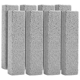 8 Pack Pumice Stone for Toilet Bowl Cleaning, Scouring Stick Remove Toilet Bowl Hard Water Rings, Calcium Buildup and Rust Suitable for Cleaning