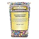 Rainbow Candy Coated Chocolate Chips, Bulk Size (1 lb. Resealable Zip Lock Stand Up Bag)
