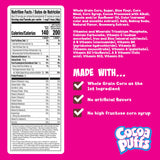 Cocoa Puffs, Chocolate Breakfast Cereal with Whole Grains, Giant Size, 25.8 oz