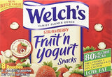 Welch's Strawberry Fruit'n Yogurt Snacks 8 Pouches