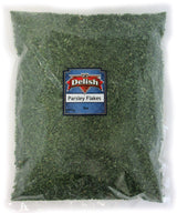 Dried Parsley Flakes by Its Delish - 8 Oz Bulk - Long Term Food Storage - Dried and Chopped, Best for Seasoning & Garnishing