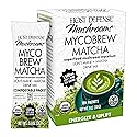 Host Defense MycoBrew Matcha - Matcha Drink Mix - Matcha Green Tea Powder that Includes Lion's Mushroom - Drink Mix with Organic Matcha Tea - 10