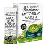 Host Defense MycoBrew Matcha - Matcha Drink Mix - Matcha Green Tea Powder that Includes Lion's Mushroom - Drink Mix with Organic Matcha Tea - 10