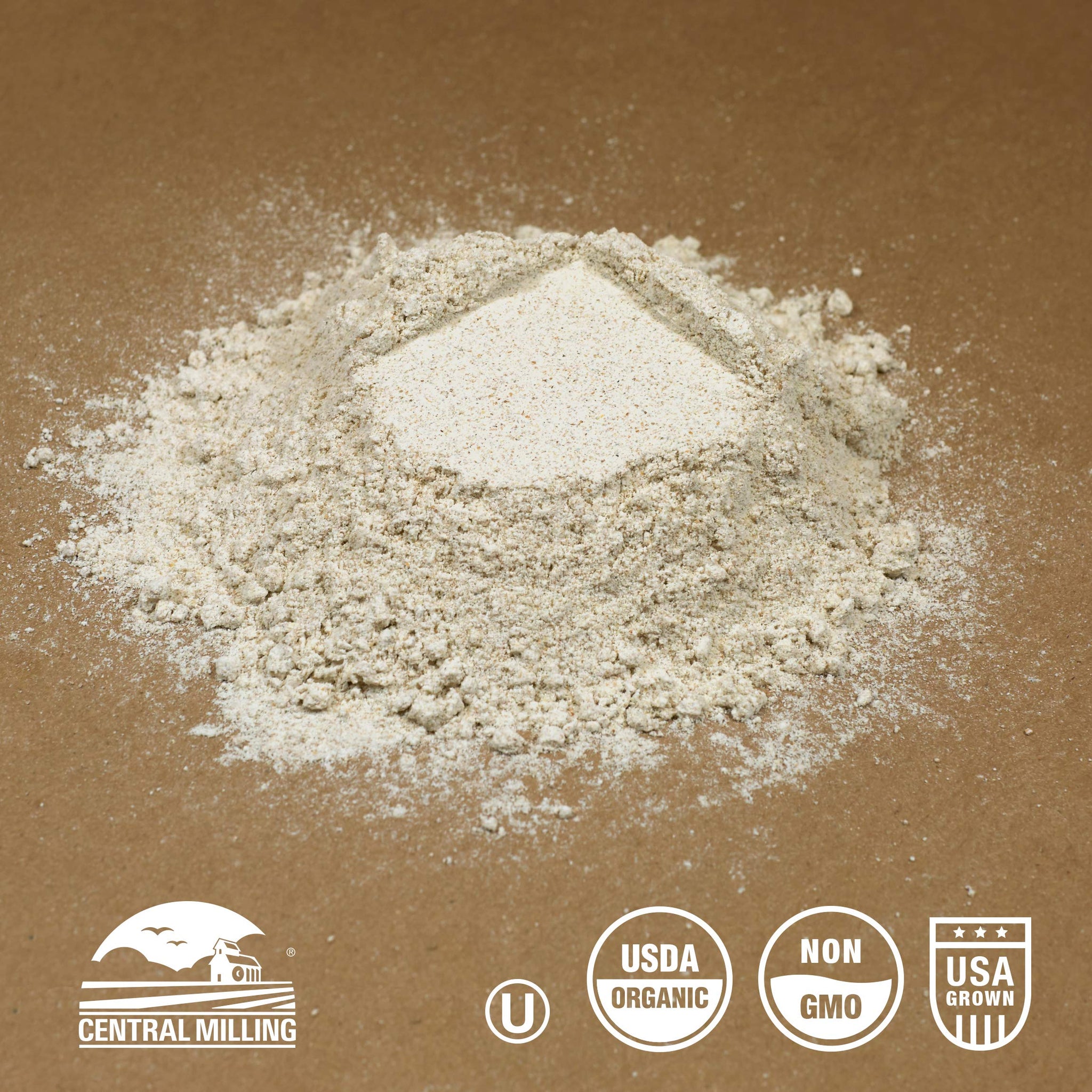 100% Organic Whole Dark Rye Flour - 25 lbs…