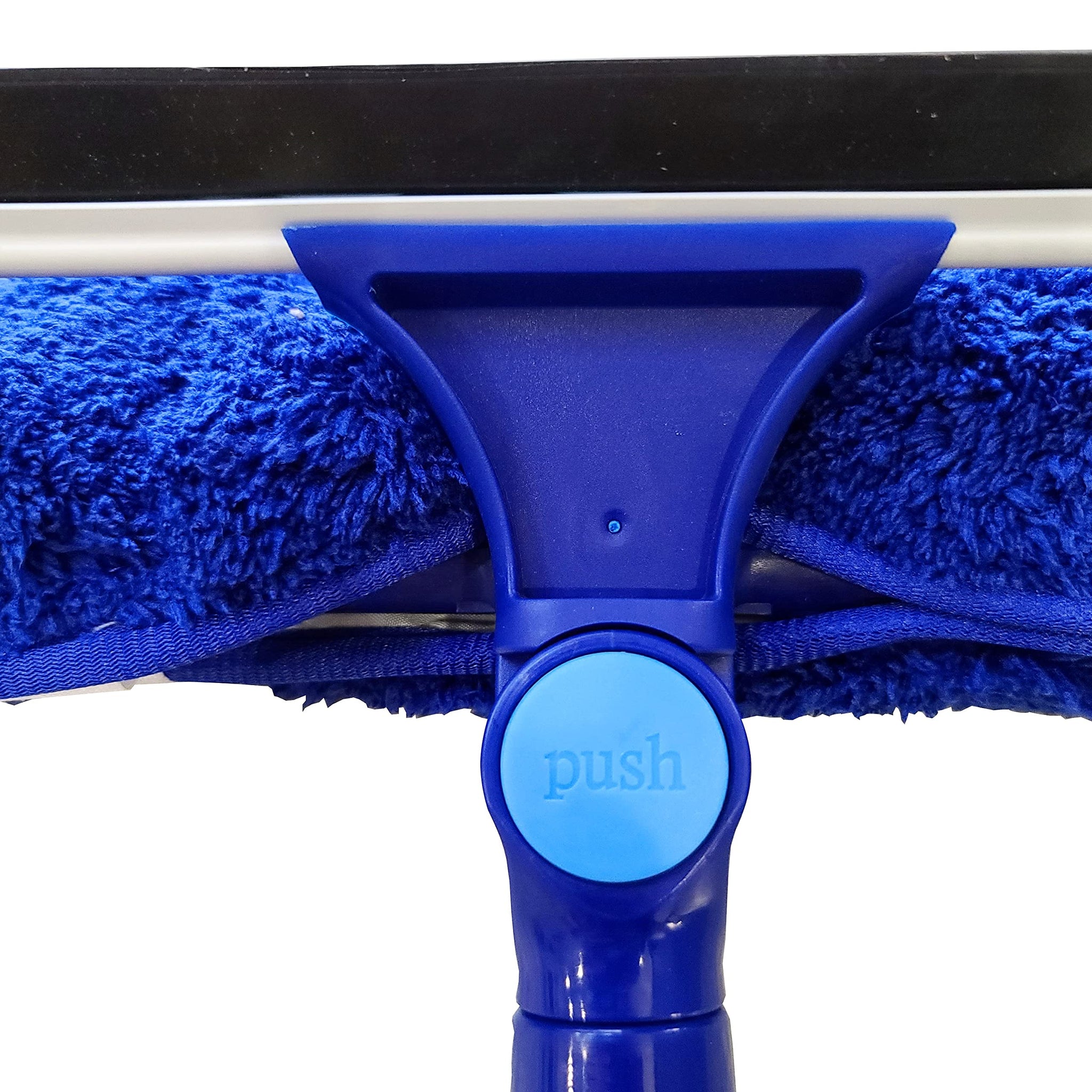 Bring It On Professional Window Squeegee with Microfiber Scrubber 10 Inch