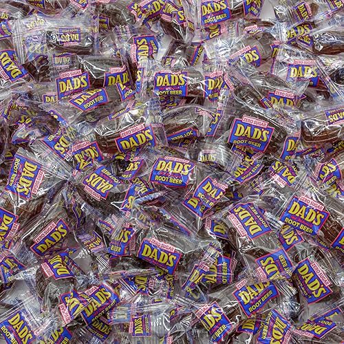 Dad's Root Beer Barrels Sugar Free 1 lb - Candy in Bulk Bag, Old Fashioned, Individually Wrapped, Original Flavor